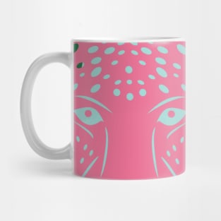 Cute Jaguar Vector Pattern Seamless Mug